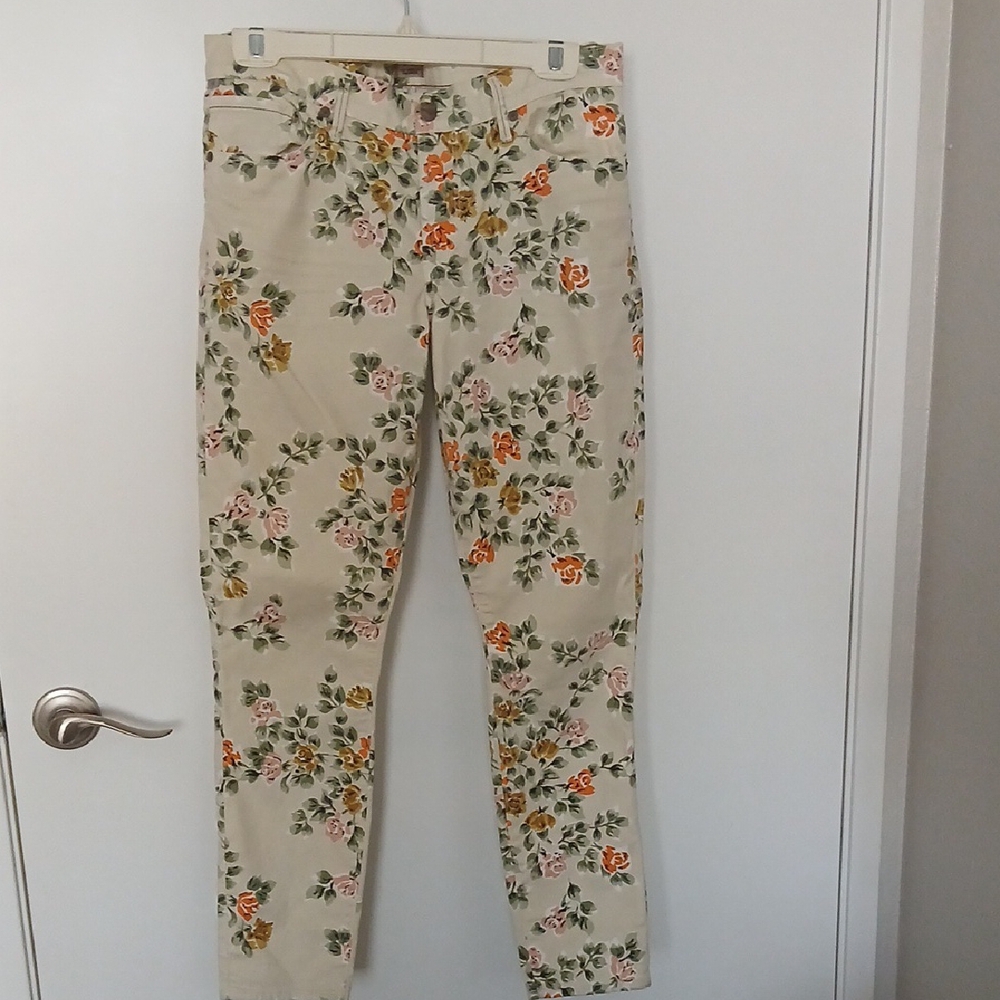 Floral Print Women's Jeans